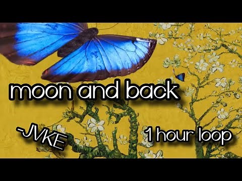 JVKE- moon and back (1 hour loop)