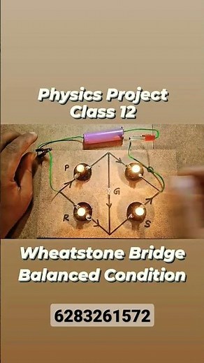 Wheatstone bridge project