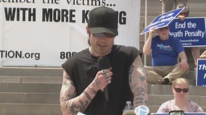 Damien Echols returns to Arkansas, calls upcoming executions 'conveyor belt of death'