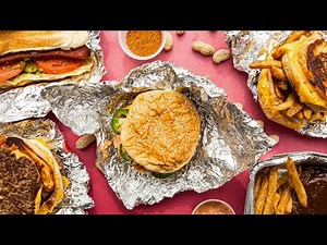 THE ENTIRE FIVE GUYS SECRET MENU CHALLENGE | The Back Seat Blow Out Ep.4