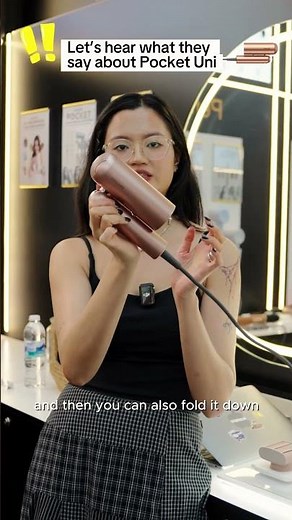 ✨ Everyone’s hands-on with the Dreame Pocket Uni Hair Dryer