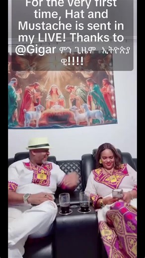 I appreciated it so much! Thank you, Gigar ምን ጊዜም ኢትዮጵያዊ!!!!! It was the first time I saw this Gift in my LIVE.#tiktoklive #livehighlights #livegift #hatandmustache