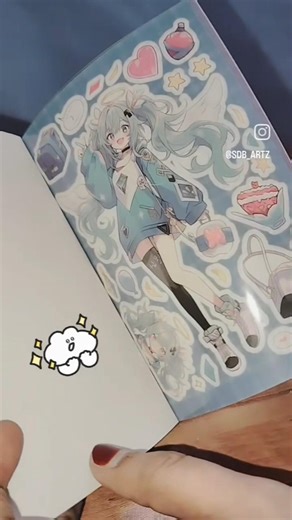 unboxing mini sticker haul ✨🎀🖇️#unboxing#stickerhaul #journal #journalhaul