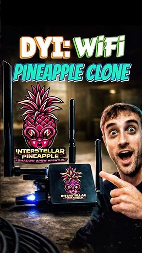 DIY WiFi Pineapple Clone Build 🔥 - Building the Interstellar WiFi Pineapple Shadow Apparatus INTRO