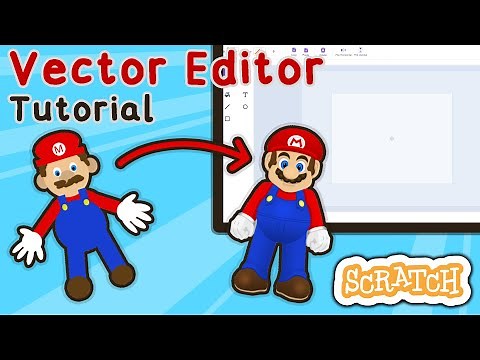How to use the Scratch Vector Editor | #tutorial