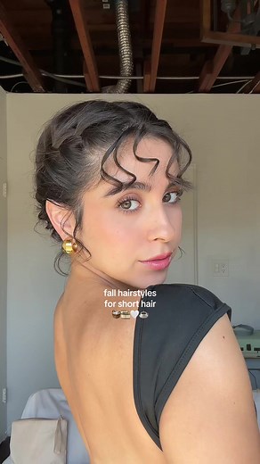 Easy Messy French Braids Tutorial for Short Hair