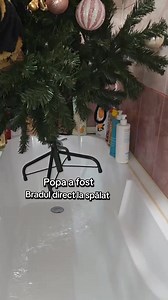 Who else washes the Christmas tree? #Christmastree #washingthetree #artificialtree | Adela Muntean