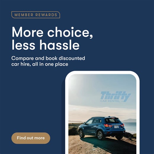 RACT members save up to 15% on car hire across major brands. Compare and book all in one spot. | RACT