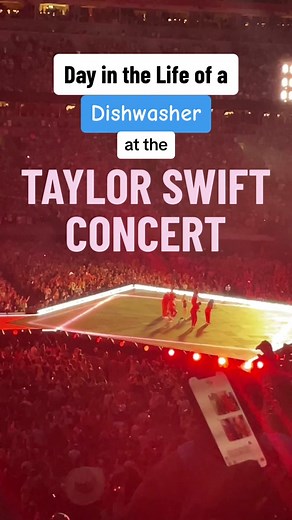 Replying to @Chris Stocks 10/10 Experience. Hopefully I can be a dishwasher for every concert in Cincinnati. Also, I am now a lifelong Swiftie and Taylor Swift fan! #cincinnati #taylorswift #swiftie #dayinthelife #erastour