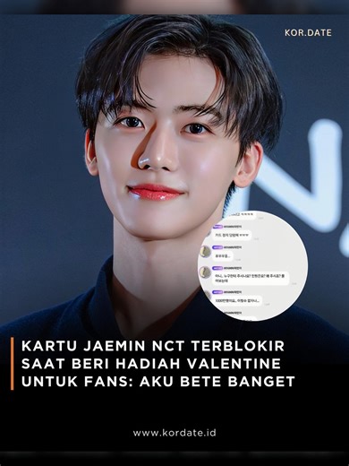 Jaemin NCT Berurusan Dengan Bank untuk Gift Card Valentine