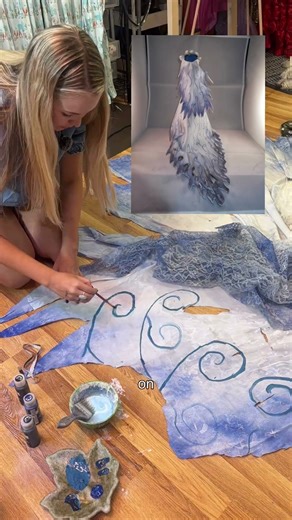 We love a costume thrift flipped! I am making Emily’s dress from the corpse bride movie! #sewing