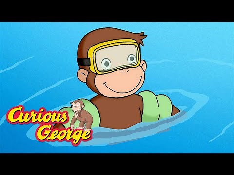 George Takes a Dive 🐵 Curious George 🐵 Kids Cartoon 🐵 Kids Movies