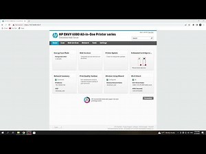 How to change System Language on HP envy 6000 series printer /...