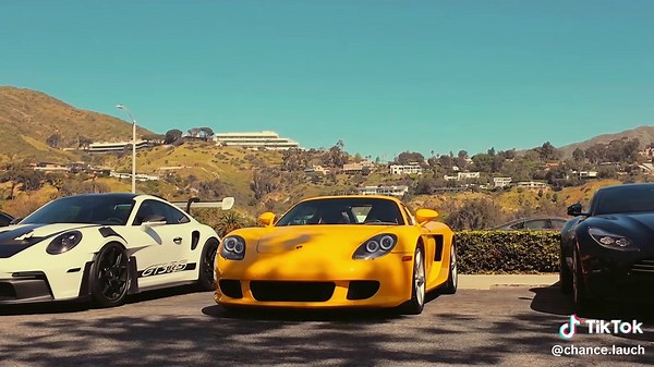 Crazy Duo Showcases Iconic Porsche Cars in California