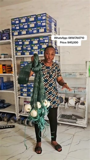 Drag Net for Fish Harvesting - N45,000