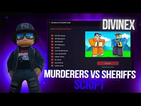 Murderers VS Sheriffs Duels Script NO KEY – Aimbot, ESP, Fly & More! ios/android/pc