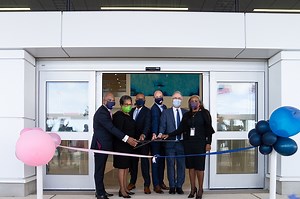 Photos: Ribbon Cutting For New Airport Building - Bernews