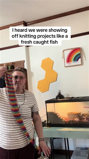 Showcasing Knitting Projects Like a Fresh Caught Fish