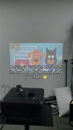 Am I young enough? #goodee #ac571 #projector #amazon