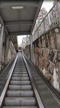 Hong Kong Built an Escalator Through a Mountain City