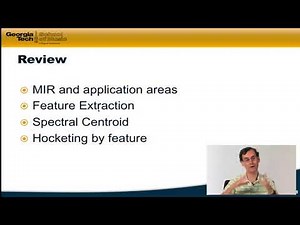 6.1 - Music Information Retrieval | Music Technology