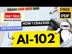 How I CRACKED AI-102 in 6 Hours | Designing and Implementing a Microsoft Azure AI Solution | PDF