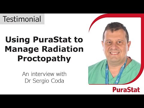 Using PuraStat to Manage Radiation Proctopathy