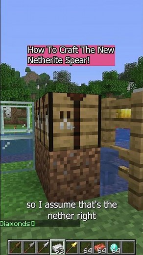 How To Upgrade The Diamond Spear to Netherite