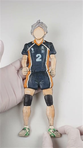 Creating a Detailed Anime Character Cookie Art