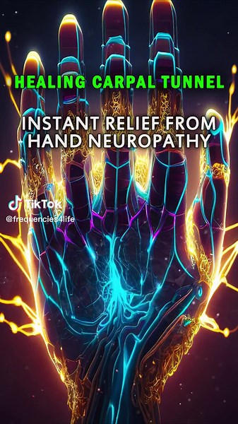 Instant Relief from Carpal Tunnel Hand Neuropathy with RIFE Frequencies