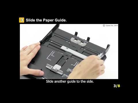 PIXMA MG7520: Setting 5x7 or smaller paper (cassette 1)