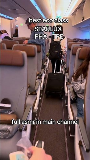 STARLUX Economy Class: 14-Hour Experience PHX to TPE