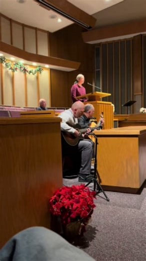 Late Night Christmas Eve Singing Event Celebration