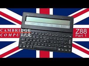 🇬🇧 Cambridge Computer Z88: Part 1 (First Look & Power On) [TCE #0616]