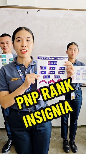 Philippine National Police New Rank Classification Explained