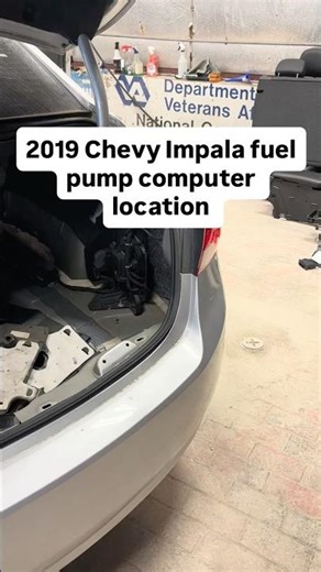2019 Chevy Impala fuel pump computer control module part number 84082495 location on car