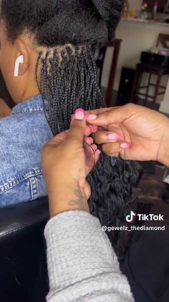 Install Extended Length Micro Braids in Dallas