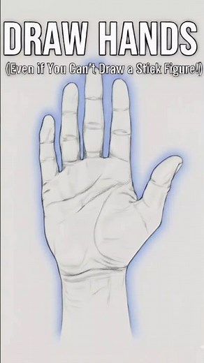 How to Draw a Hand Step by Step Tutorial for Beginners #drawing #hand #art