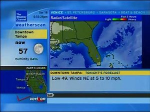 Weatherscan - January 16th, 2015