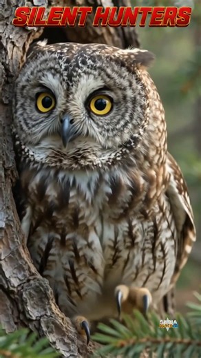 The Hidden Owl Family#sadiafactsai #owl