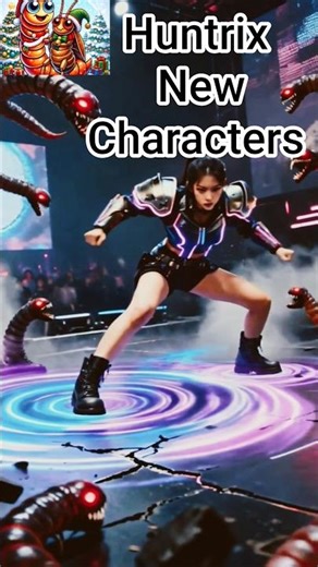 New Kpop Demon Hunter, the "Lumina". Superworm demon attack the mortal world. #kpopdemonhunters