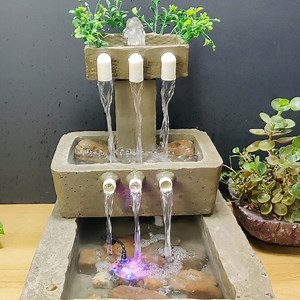 11M views · 103K reactions | Amazing beautiful waterfall fountain water fountain making at home | M garden | Facebook