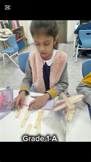 "Grade 1A explored Even and Odd numbers through a playful math session! 🧮 Using beads, blocks, and icecream sticks, they grouped and paired items to identify patterns of even and odd numbers. This hands-on experience boosted their understanding and sparked curiosity. #MathLearning #Grade1A 😊" | Beaconhouse Tipu Sultan Campus - Kindergarten