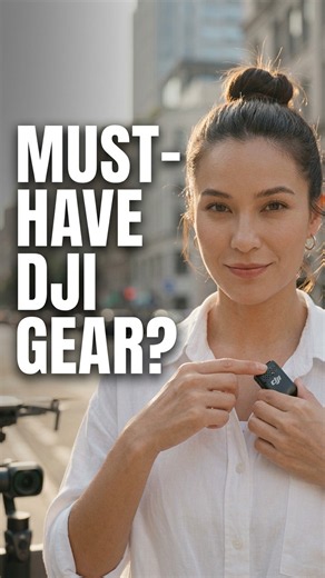Is this the best DJI gear for creators? #dji #djimic #djiosmo