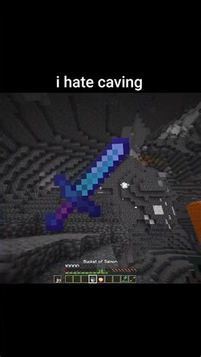 i hate caving