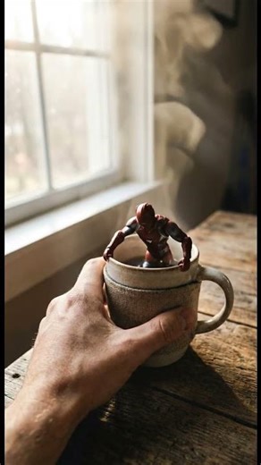 POV: Drinking Stark Industries Coffee ☕️🤖