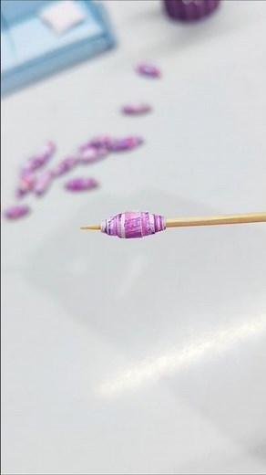 paper bracelet #shorts #beads #paperbeads #diy