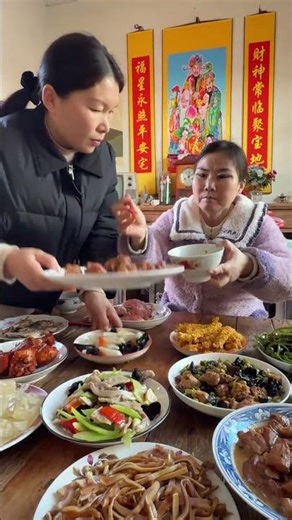 Share the Spring Festival food life