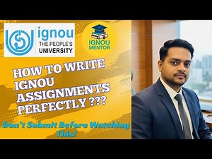 How to Write IGNOU Assignments !!! | Step-by-Step IGNOU Assignment Guide (WhatsApp: 7042915615)