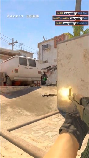 Faceit Ace 100% HeadShot #cs2 #counterstrike #counterstrike2 #cs2clips